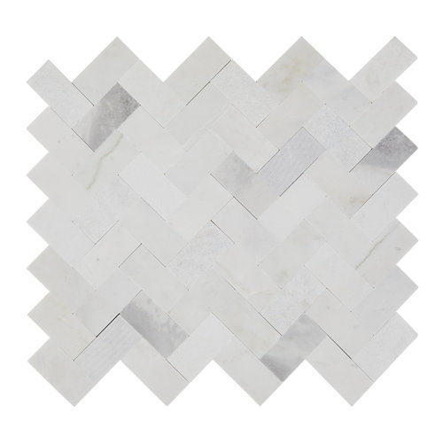 Daltile Minute Mosaix Natural Stone Herringbone Mosaic Sheet Floor
